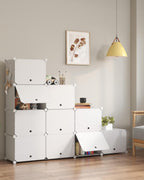 2x10 Tier Shoe Storage Cabinet Stores 40 Pairs