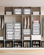 2x10 Tier Shoe Storage Cabinet Stores 40 Pairs