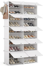 2x10 Tier Shoe Storage Cabinet Stores 40 Pairs