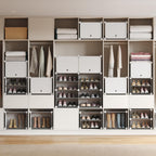 Shoe Storage Cabinet Stores 60 Pairs Plastic Rack