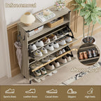 Shoe Storage Cabinet with 2 Flip Drawers