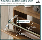 Shoe Cabinet Storage for Entryway with 2 Flip