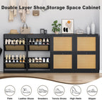 Shoe Storage Cabinet with 4 Flip Drawers 16-24