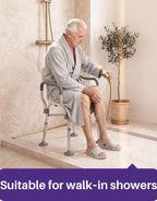 Shower Chair to Sit on in with Arm