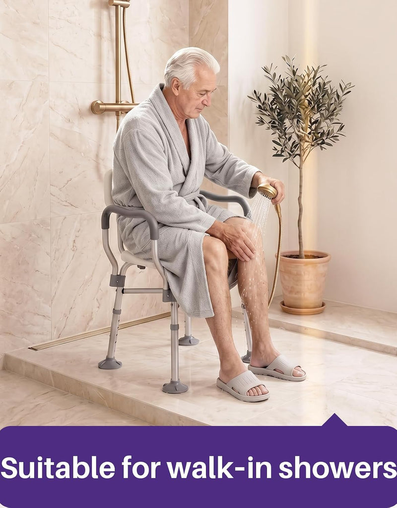 Shower Chair to Sit on in with Arm