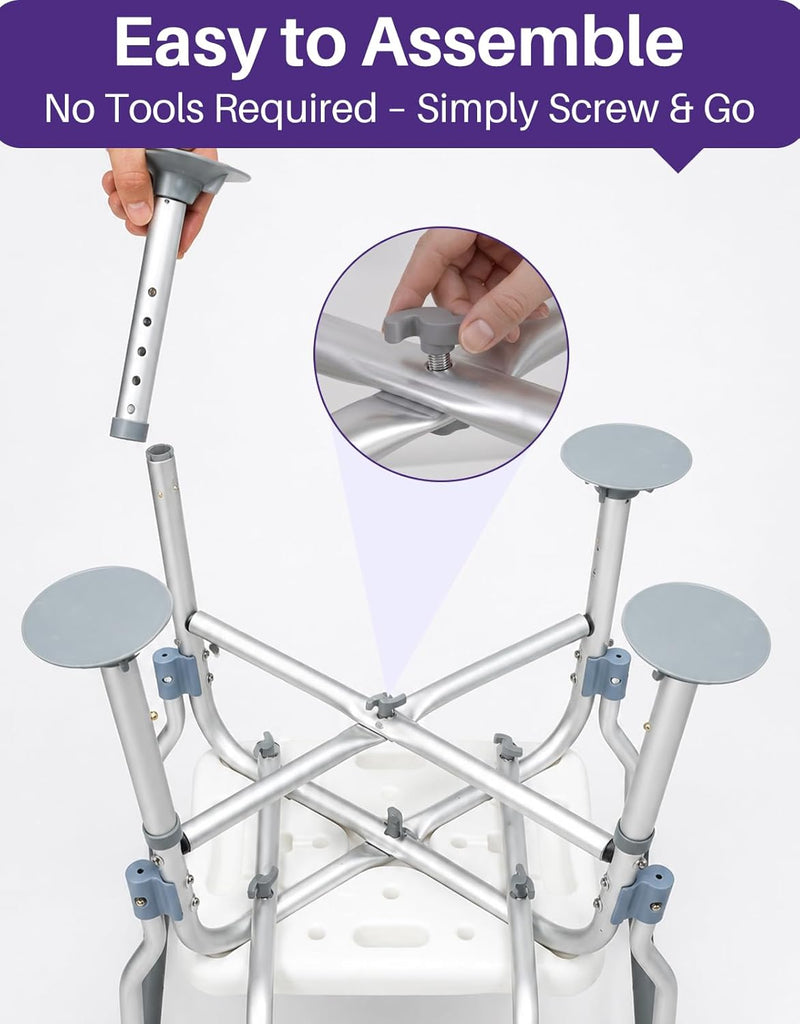 Shower Chair to Sit on in with Arm