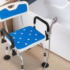 Shower Chair with Arms and Back Wide