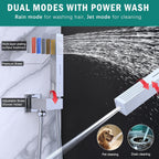 Shower Faucet Set with Hydro Power Temperature Display