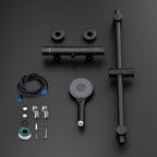 Shower Mixer with 70CM Adjustable Riser Rail Kit
