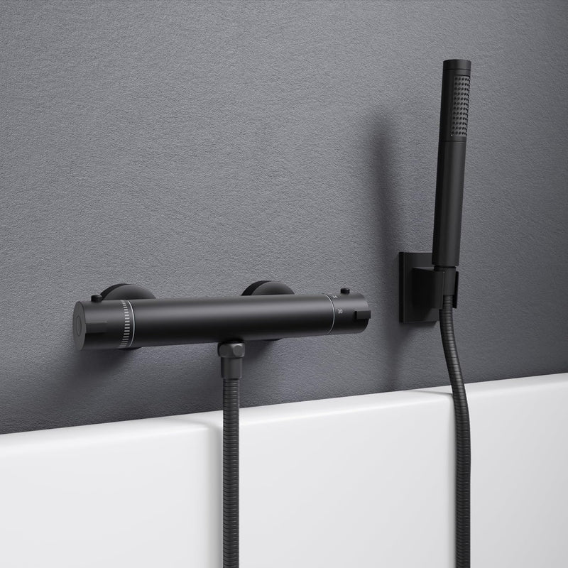 Shower Mixer with 70CM Adjustable Riser Rail Kit