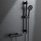 Black Shower Mixer Riser Set