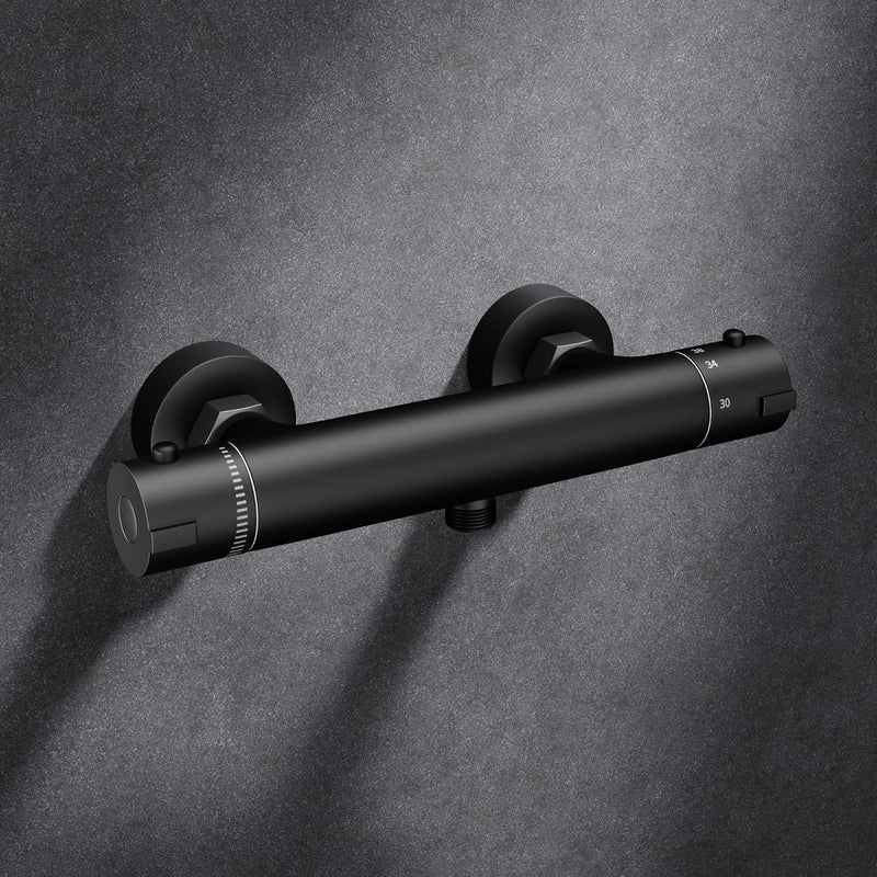 Shower Mixer with 70CM Adjustable Riser Rail Kit