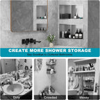 Shower Niche Stainless Steel Wall Insert Recessed