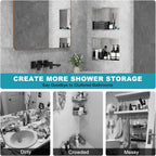 Shower Niche Stainless Steel Wall Insert Recessed