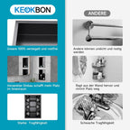 Shower Niche Stainless Steel Wall Insert Recessed