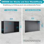 Shower Niche Stainless Steel Wall Insert Recessed