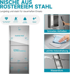 Shower Niche Stainless Steel Wall Insert Recessed