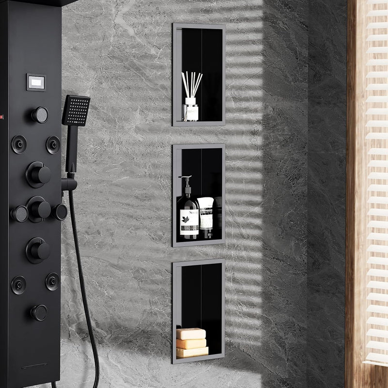 Shower Niche Stainless Steel Wall Insert Recessed