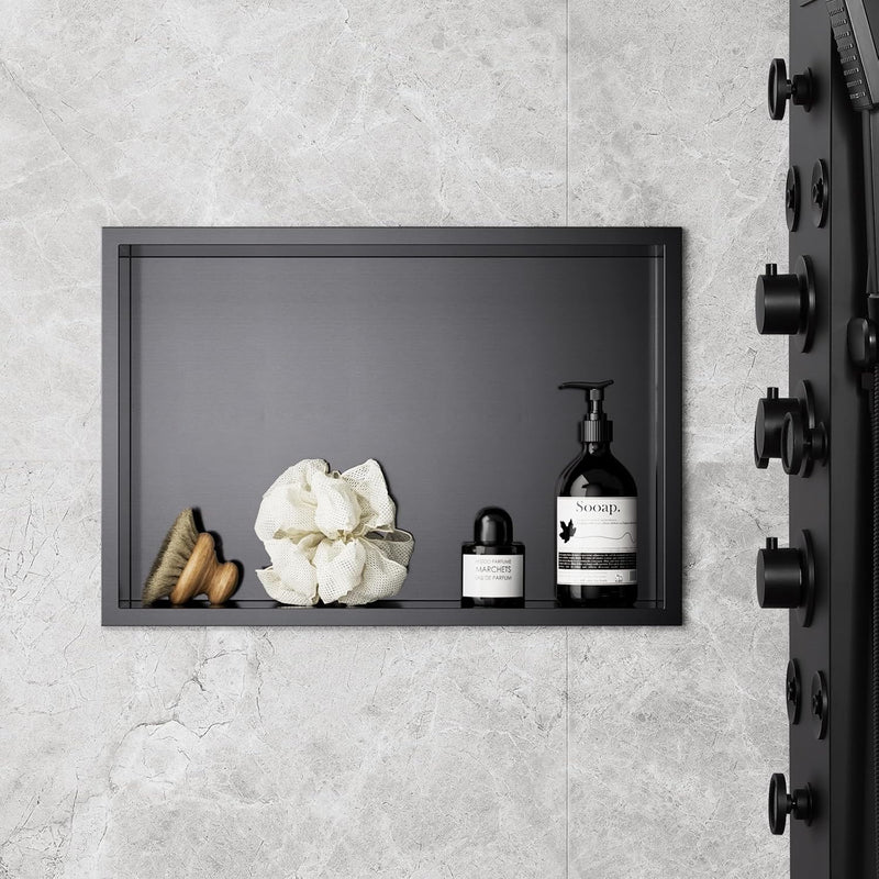 Shower Niche Stainless Steel Wall Insert Recessed