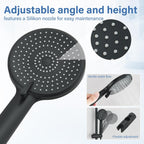 Shower Riser Rail Kit 10" Round Rainfall Head