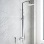 Shower Riser Rail Kit Square Overhead
