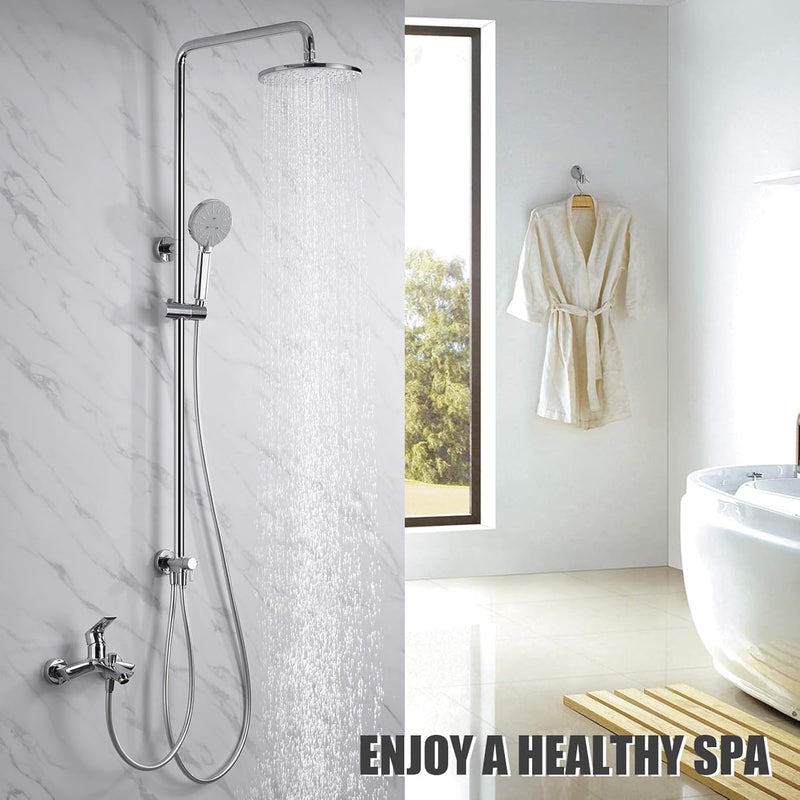 Shower Riser Rail Kit Stainless Steel 9” 23