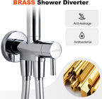 Shower Riser Rail Kit Stainless Steel 9” 23