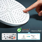 Shower Riser Rail Kit with 10" Rainfall Head