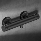 Shower Riser Rail Thermostatic Bath Mixer Wall Mounted