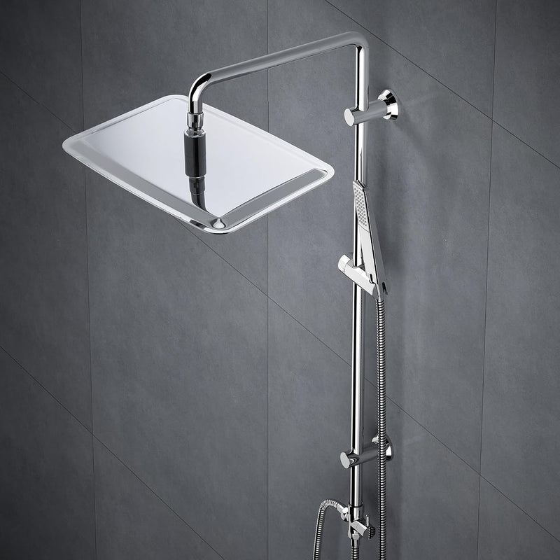 Shower Riser Rail with Height Adjustable 304 Sus