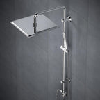 Shower Riser Rail with Height Adjustable 304 Sus