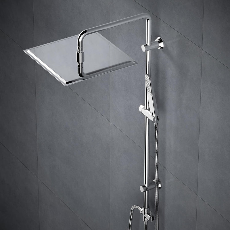 Shower Riser Rail with Height Adjustable 304 Sus