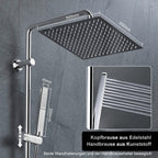 Shower Riser Rail with Height Adjustable 304 Sus