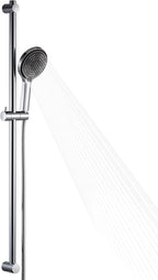 Shower Slide Bar with 6 Modes Head Set