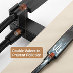 Shower System 10-Inch Concealed Set 3-Modes Square Rainfall