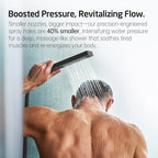 Shower System 10-Inch Concealed Set 3-Modes Square Rainfall