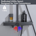 Shower System No-Thermostatic with 26CM Round Rain Head