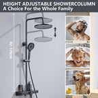 Shower System No-Thermostatic with 26CM Round Rain Head