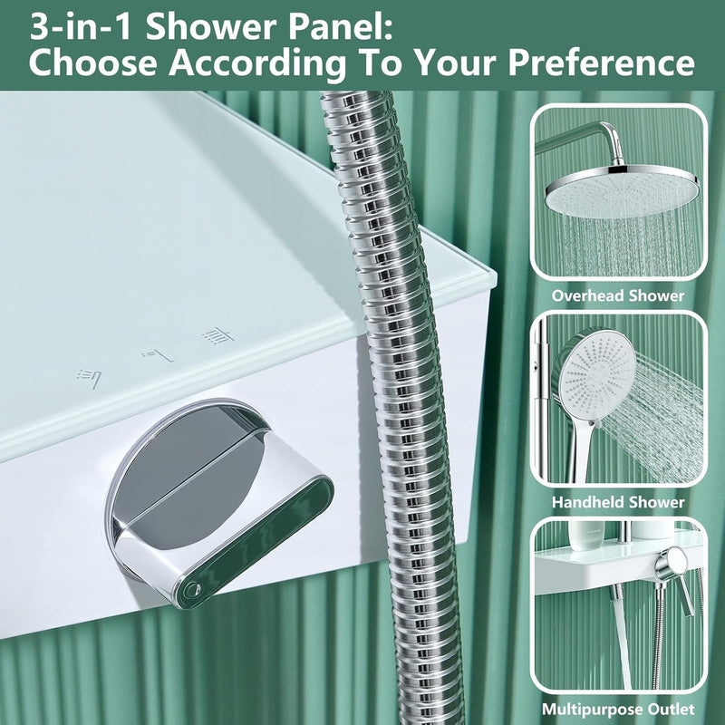 Shower System No-Thermostatic with 26CM Round Rain Head
