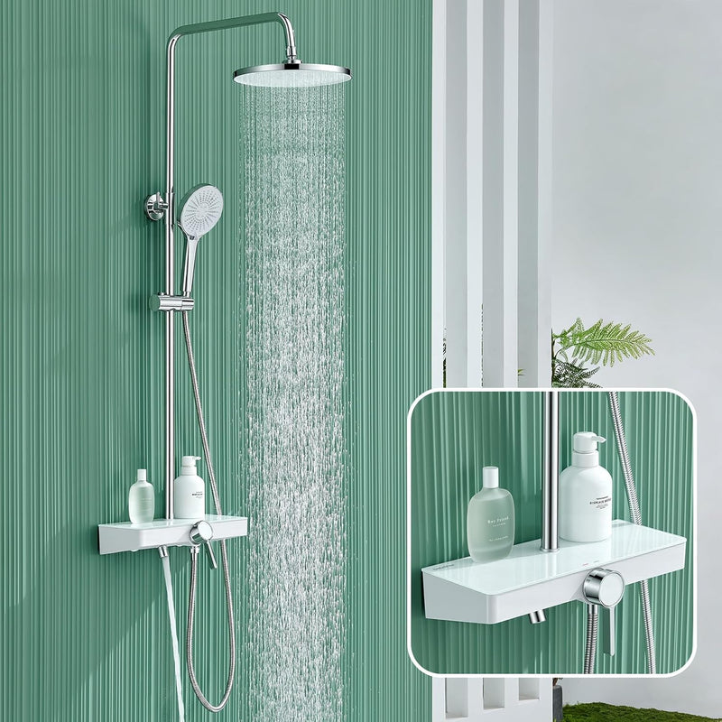 Shower System No-Thermostatic with 26CM Round Rain Head