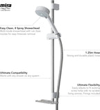 Showers Beat Fittings Kit with Shower Head 1.25m