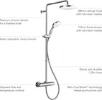 Showers Coda Dual Outlet Mixer Shower Pro Erd