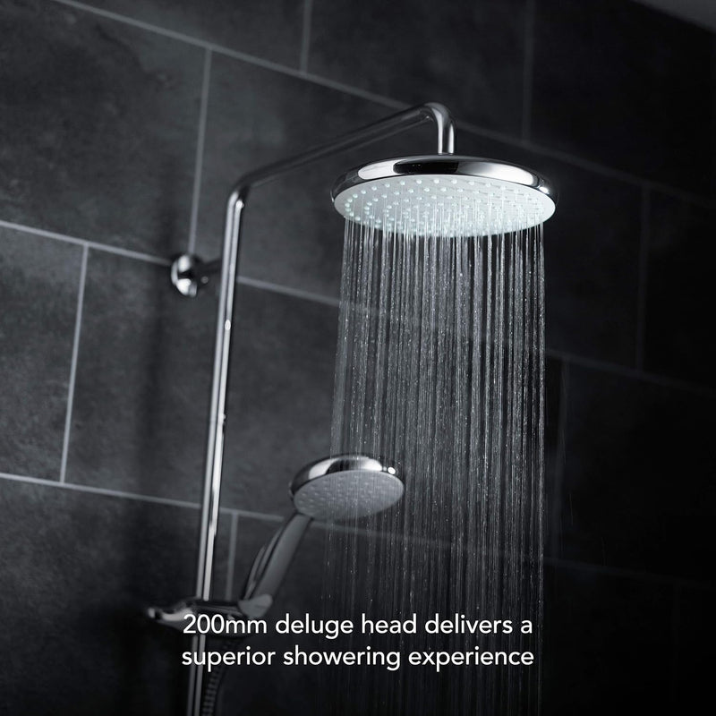 Showers Coda Dual Outlet Mixer Shower Pro Erd