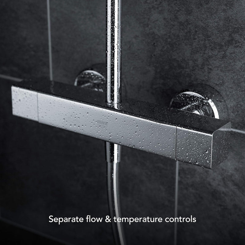 Showers Honesty Mixer Shower Ev Square Bar Valve