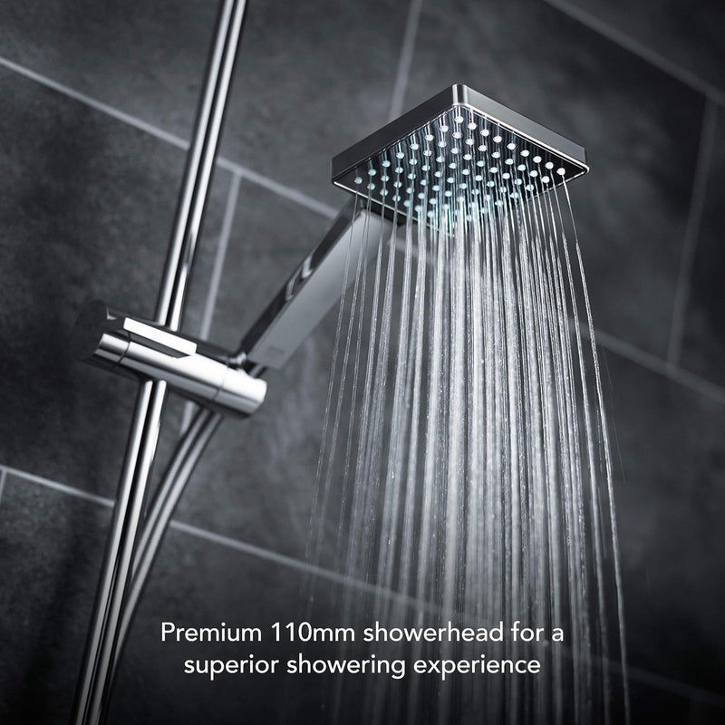 Showers Honesty Mixer Shower Ev Square Bar Valve