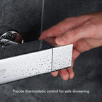 Showers Honesty Mixer Shower Ev Square Bar Valve