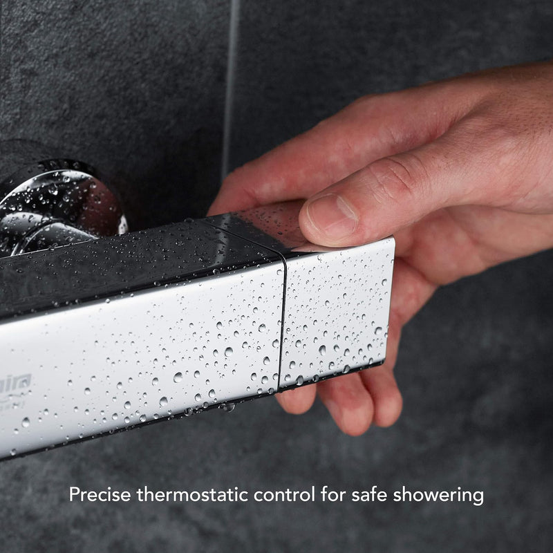 Showers Honesty Mixer Shower Ev Square Bar Valve
