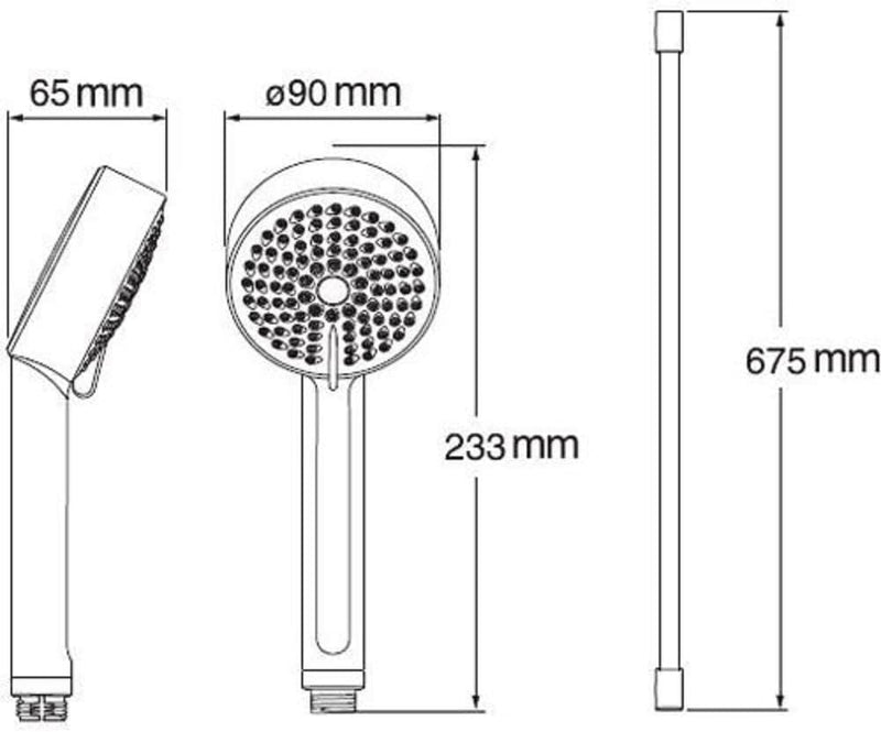 Showers Jump Electric Shower 10.8KW Chrome 1..012