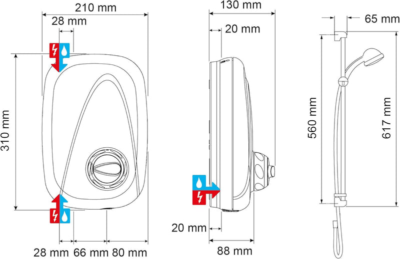 Showers Vigour Manual Power Shower 1..354