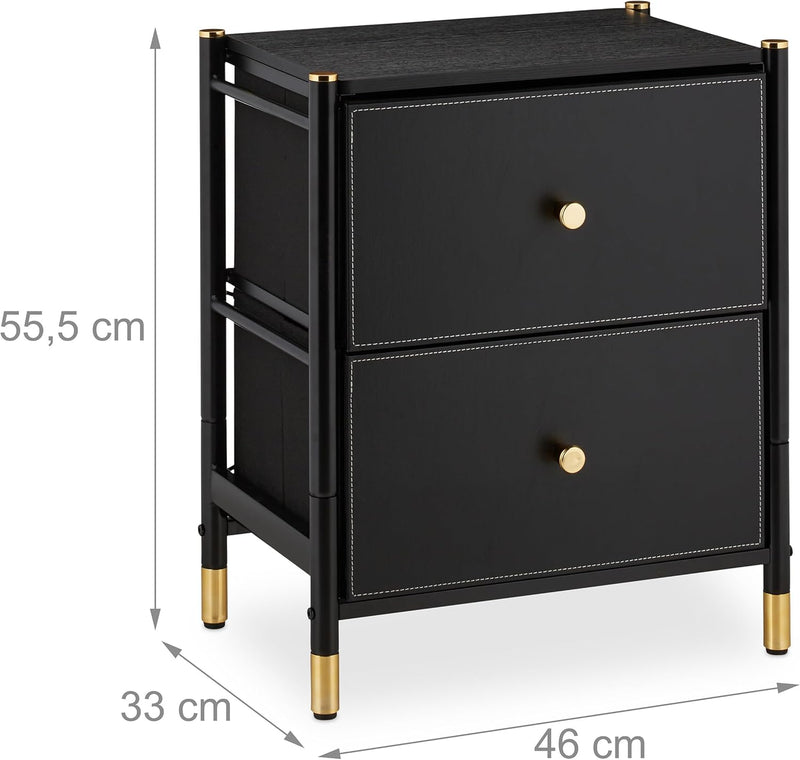 Side Cabinet 2 Drawers